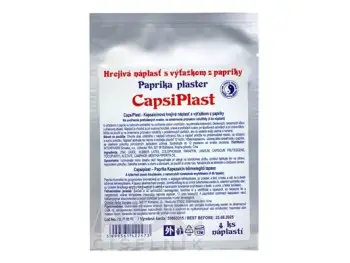 CAPSIPLAST - hrejivá náplasť 4 ks