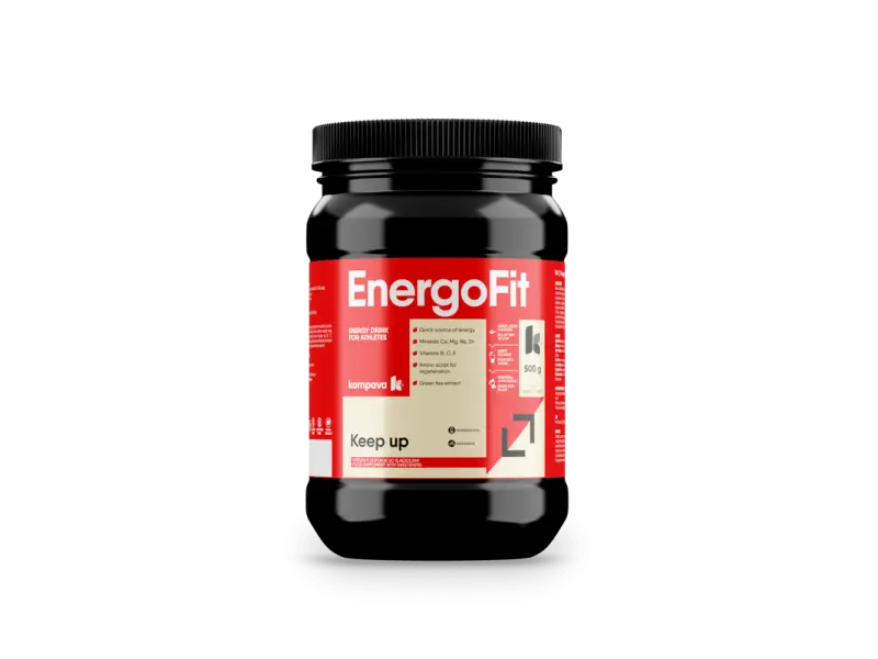 Kompava Energo Fit Energetický nápoj 500 g prášok