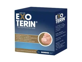 EXOTERIN 1x3,3ml liečivý lak na nechty