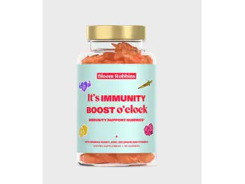 Bloom Robbins IMMUNITY - BOOST o'clock žuvacie pastilky - gumíky, jednorožci 60 ks
