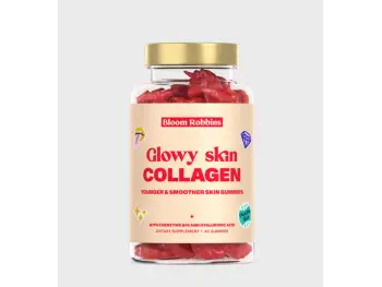 Bloom Robbins Glowy Skin - COLLAGEN žuvacie pastilky - gumíky, jednorožci 40 ks