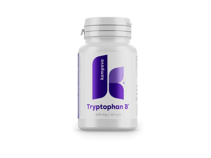 KOMPAVA TRYPTOFAN B+ 500MG 60CPS