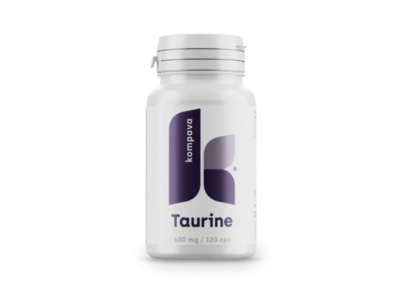 KOMPAVA TAURIN 600MG 120CPS