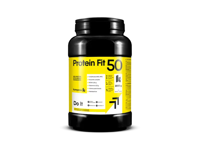 KOMPAVA PROTEIN FIT 50 2000G ČOKOLÁDA