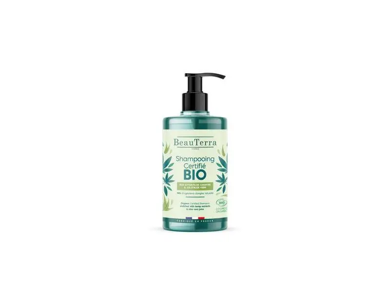 Beauterra Organický šampón Aloe Vera a konope 750 ml