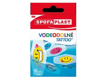 3M SPOFAPLAST 115N Tattoo vodeodolné náplasti 26 mm x 57 mm 10 kusov