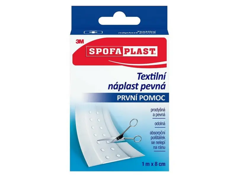 3M™ SPOFAPLAST 264 Pevná textilná náplasť 8 cm x 1 m