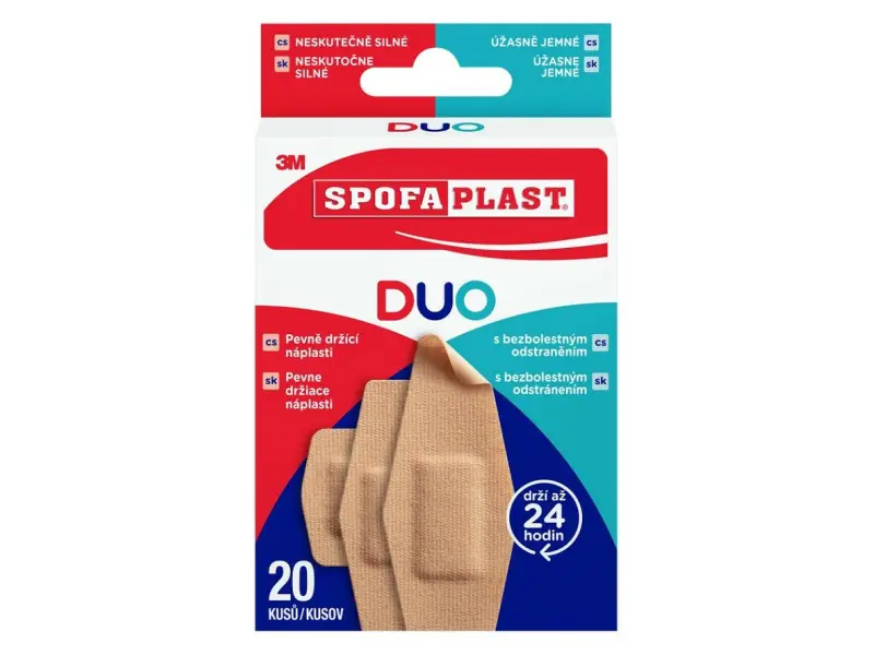 3M™ SPOFAPLAST Duo 613 náplasti mix 20 ks