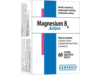 GENERICA Magnesium B6 Active 60tbl