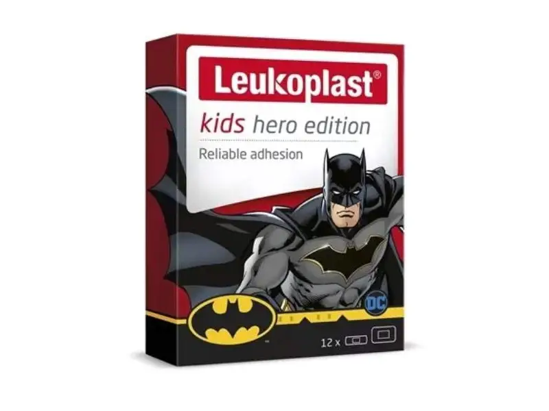 LEUKOPLAST KIDS HERO BATMAN 12ks