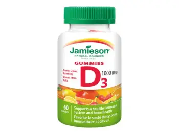 JAMIESON VITAMÍN D3 1000 IU 60ks