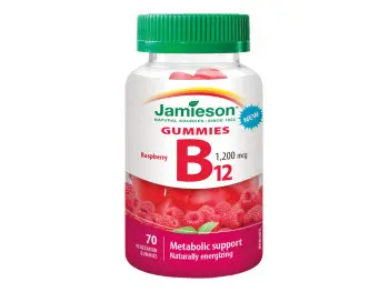 JAMIESON VITAMÍN B12 1200 MCG ŽELATÍNOVÉ PASTILKY 70ks