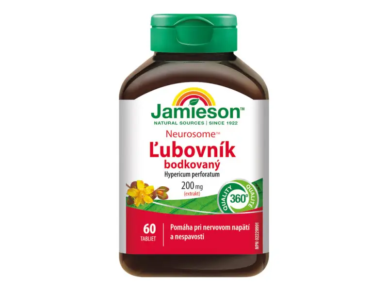 JAMIESON NEUROSOME ĽUBOVNÍK BODKOVANÝ 60tbl