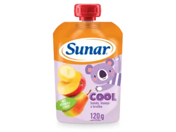 Sunar Cool ovocie hruška, mango, banán 120g