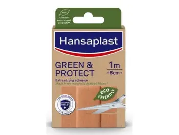 Hansaplast GREEN & PROTECT udržateľná náplasť, 1m x 6cm 1x1 ks