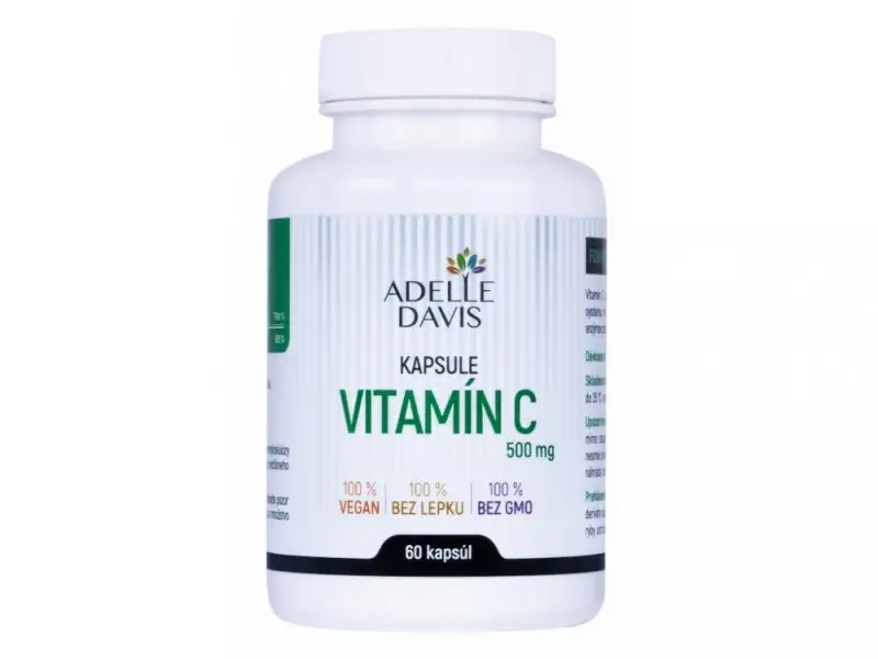 Adelle Davis VITAMÍN C 500 mg cps 1x60 ks