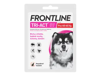 Frontline Tri-Act pro psy Spot-on XL (40-60 kg) 1