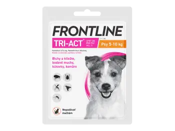 Frontline Tri-Act PES Spot S 5-10 kg 1x1ml