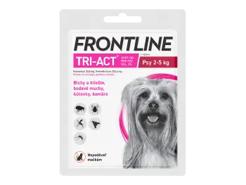 Frontline Tri-Act PES Spot XS 2-5 kg 1x0,5ml