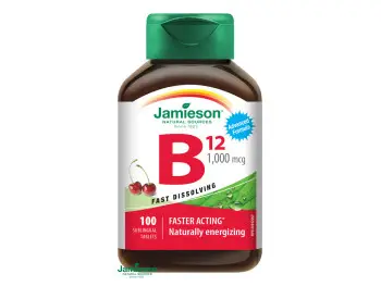 JAMIESON VITAMÍN B12 1000mcg 100tbl