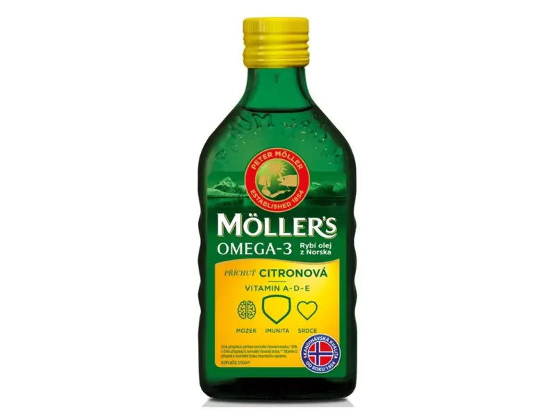 Möller´s Omega 3 s citrónovou arómou 250ml