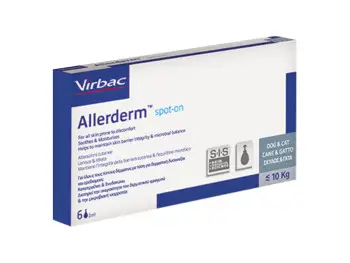 VIRBAC Allerderm spot on 6x2ml pre psov a mačky do 10 kg