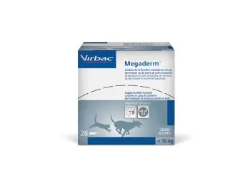 VIRBAC Megaderm 28 x 8 ml nad 10kg PES+MAČKA