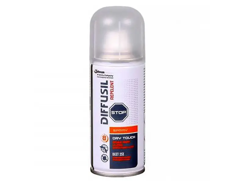 DIFFUSIL REPELENT DRY EFFECT SPRAY 1x100 ml