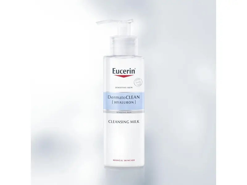 Eucerin DermatoCLEAN HYALURON Čistiace MLIEKO citlivá pleť 1x200 ml