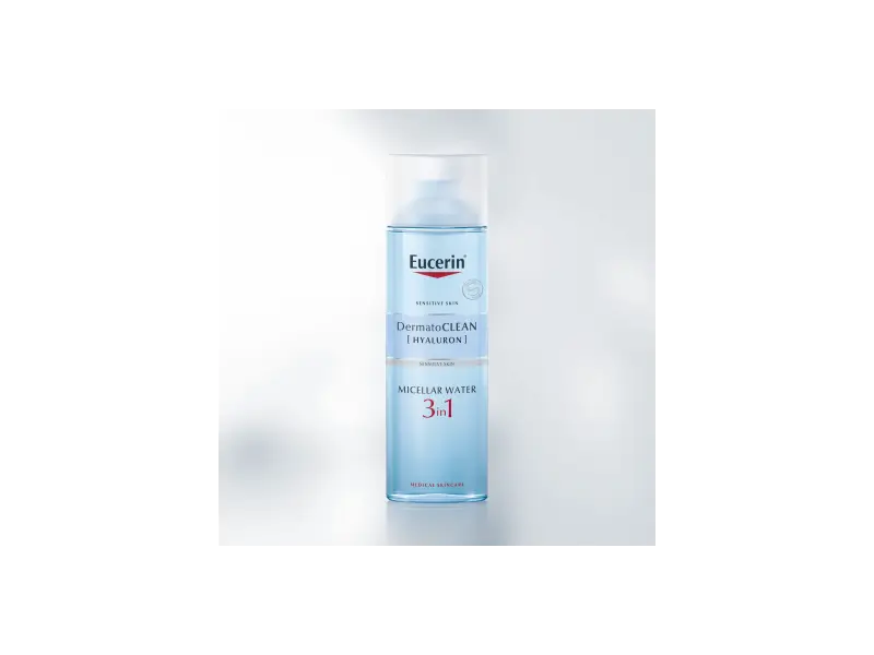 Eucerin DermatoCLEAN HYALURON Micelárna VODA 3v1 citlivá pleť 1x200 ml