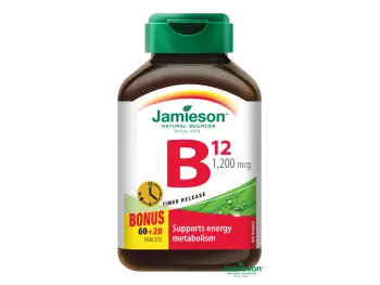 JAMIESON VITAMÍN B12 1200μg 80tbl