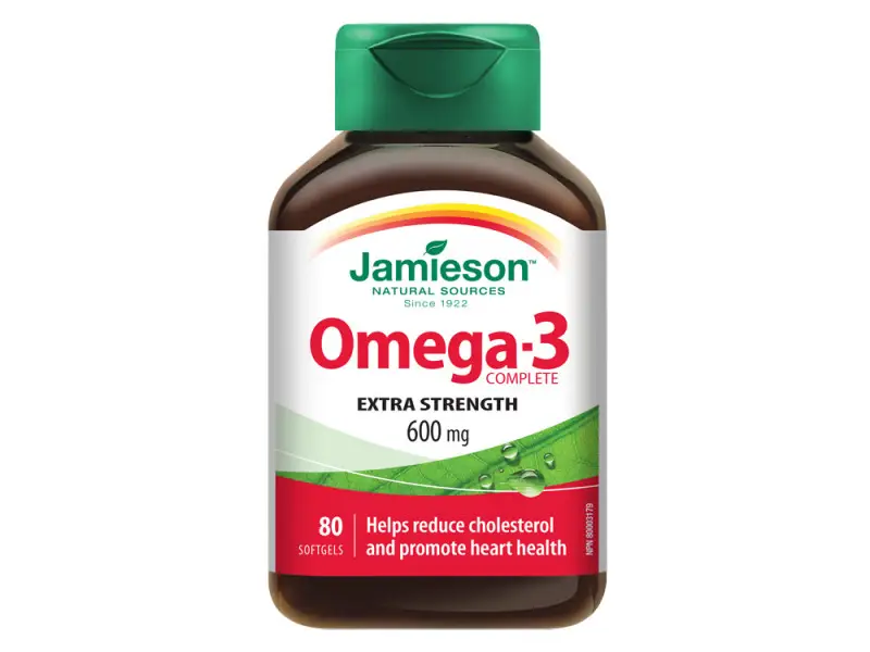 JAMIESON OMEGA-3 COMPLETE 80cps