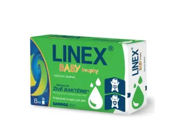 LINEX baby kvapky + Vitamín D3