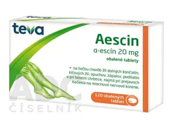 AESCIN tbl obd 20 mg 120 ks