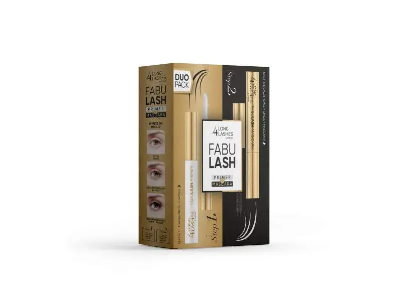 LONG 4 LASHES FABULASH PRIMER & MASCARA SET