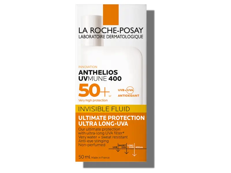 ANTHELIOS UVMUNE 400 TRANSPARENTNÝ FLUID SPF 50+