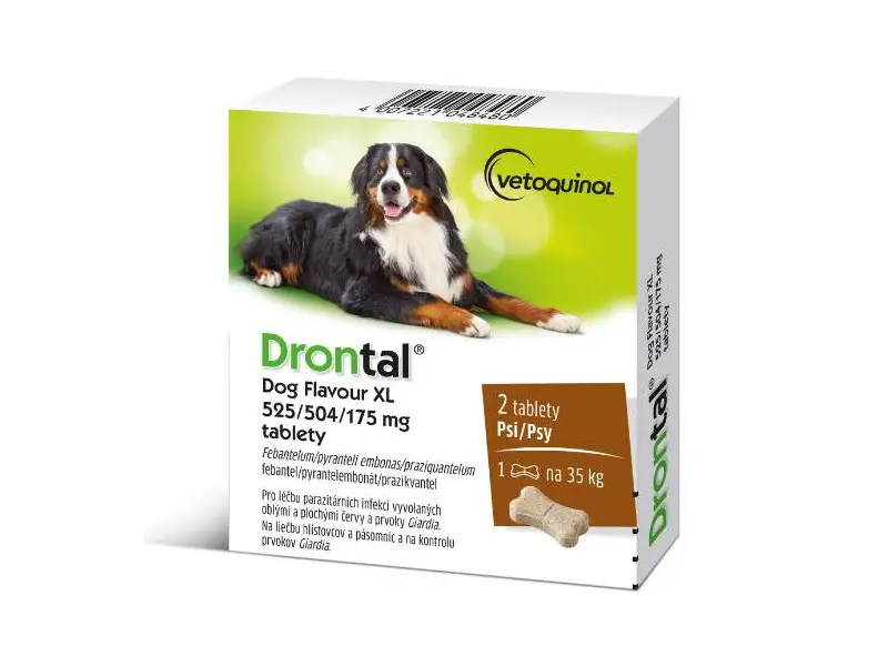 Drontal Plus Flavour 35 kg 2 tbl 