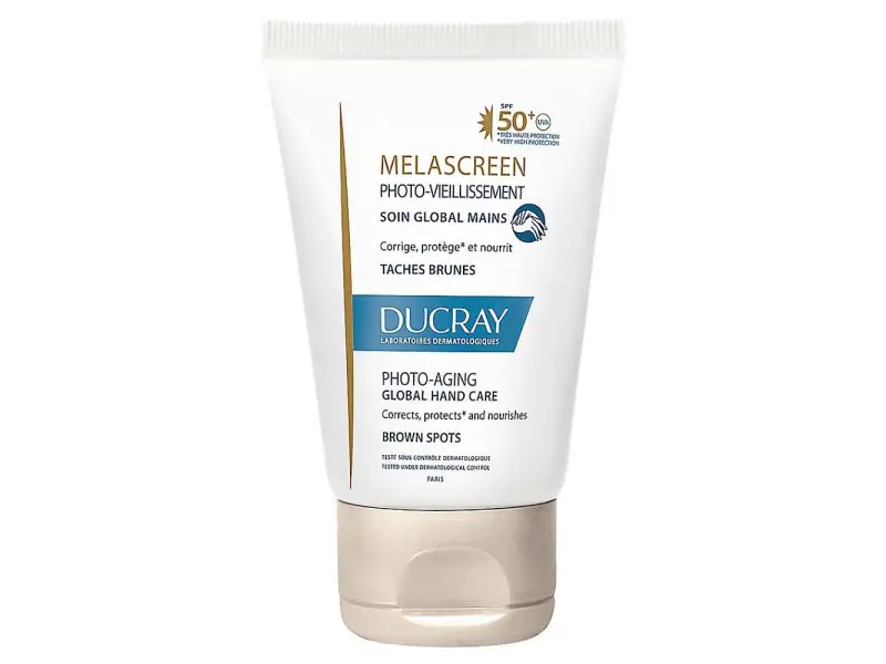 DUCRAY MELASCREEN SOIN GLOBAL MAINS SPF50+ fotostarnutie - komplexná starostlivosť o ruky 50 ml