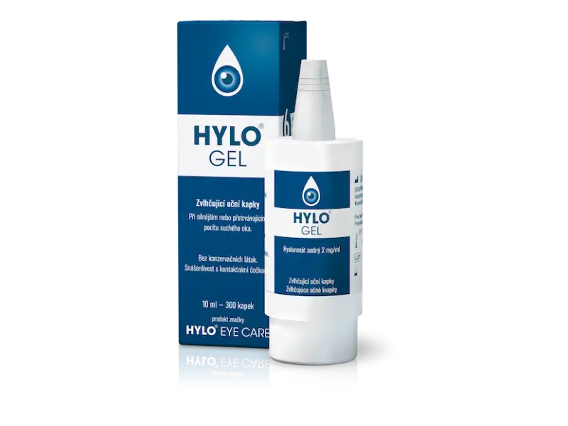 HYLO-GEL očné kvapky 10 ml
