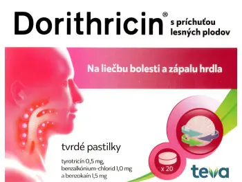 DORITHRICIN s príchuťou lesných plodov 20 ks