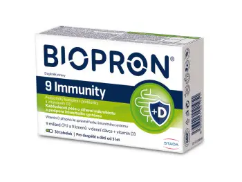 BIOPRON 9 IMMUNITY 30CPS + VIT.D3