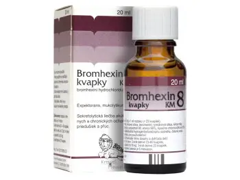 Bromhexin 8 kvapky KM 20ml