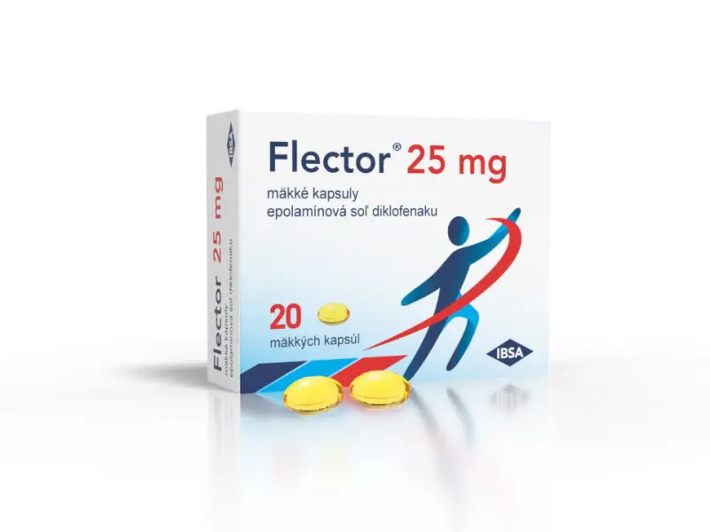 Flector EP 25 mg cps mol 1x20 ks