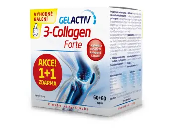 GELACTIV 3-COLLAGEN FORTE 60+60 tbl