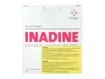 Krytie na rany neadhezívne INADINE Povidone Iodine 9,5 x 9,5 cm