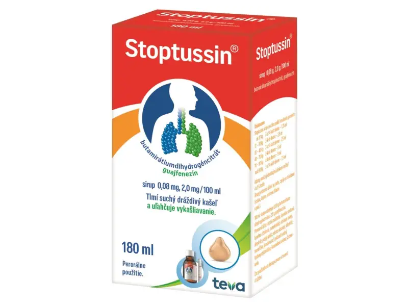 STOPTUSSIN sirup 180 ml