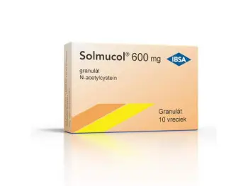 SOLMUCOL 600mg  10 vrecúšok