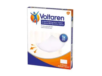 Voltaren 1x DENNE LIEČIVÁ NÁPLASŤ 5x140mg