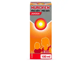 Nurofen pre deti jahoda perorálna suspenzia 100ml