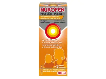 NUROFEN PRE DETI POMARANČ 100ml sirup